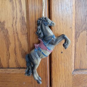 Bucking Horse Christmas Tree Ornament